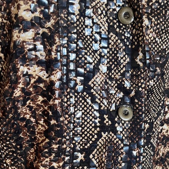 Animal print shimmery Jacket - Picture 4 of 4